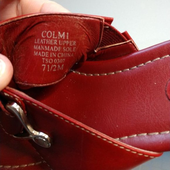 Red AK Ann Klein iflex Sandals- size 7-1/2 M - Picture 3 of 8